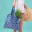 CLAMSHELLS NAVY blu Bag Reusable Shopper Tote (Available: 01/31/2025)