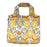 Icelandic Poppies Gold blu Bag Reusable Shopper Tote