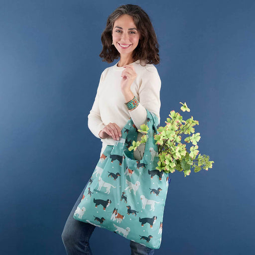 Pups blu Bag Reusable Shopper Tote