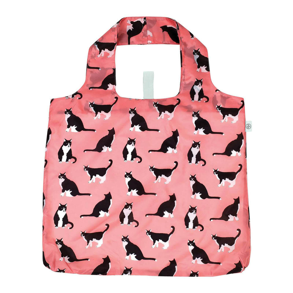 Kitties blu Reusable Shopping Bag