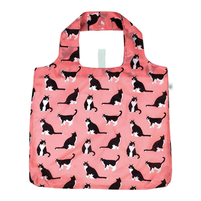 Kitties blu Reusable Shopping Bag