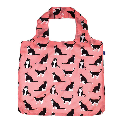 Kitties blu Bag Reusable Shopper Tote