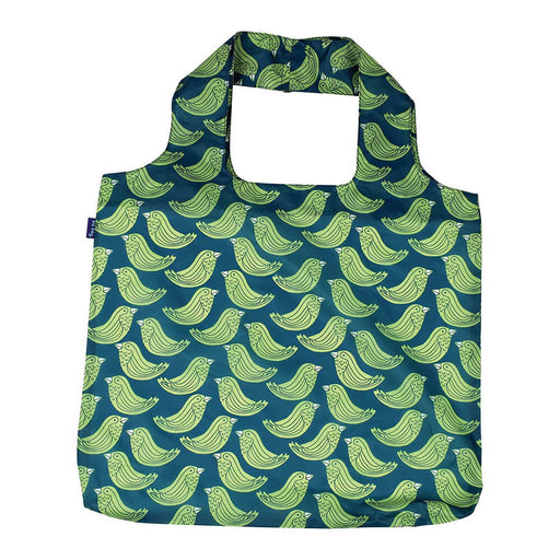 Woodland Birds blu Bag Reusable Shopper Tote