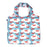 Airplane blu Bag Reusable Shopper Tote
