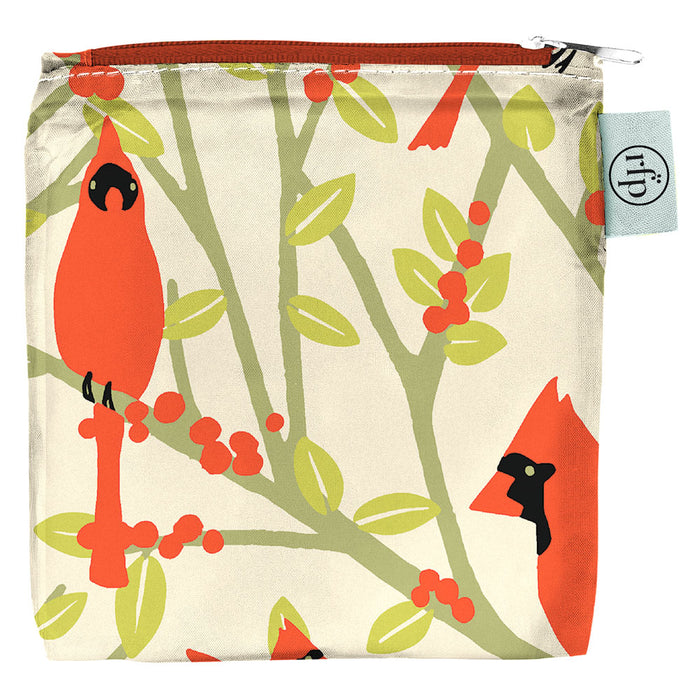 Cardinal Birds blu Reusable Shopping Bag