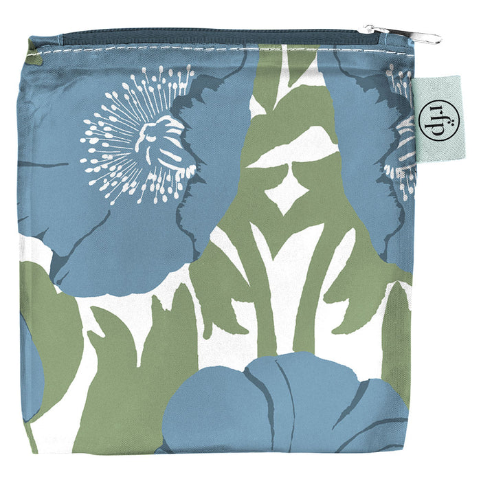 Icelandic Poppies blu Reusable Shopping Bag