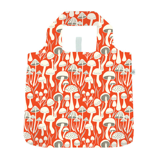 Mushrooms Red blu Reusable Shopping Bag