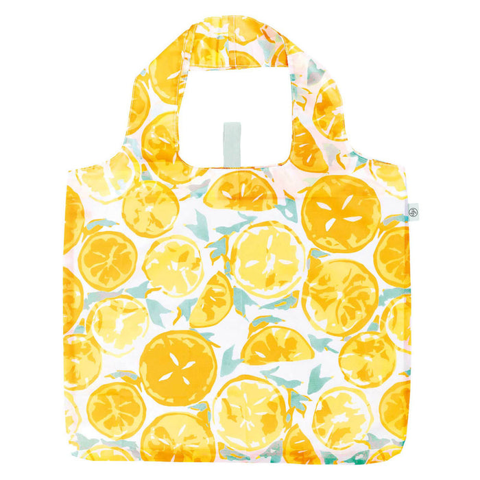 Lemon Slices  blu Reusable Shopping Bag