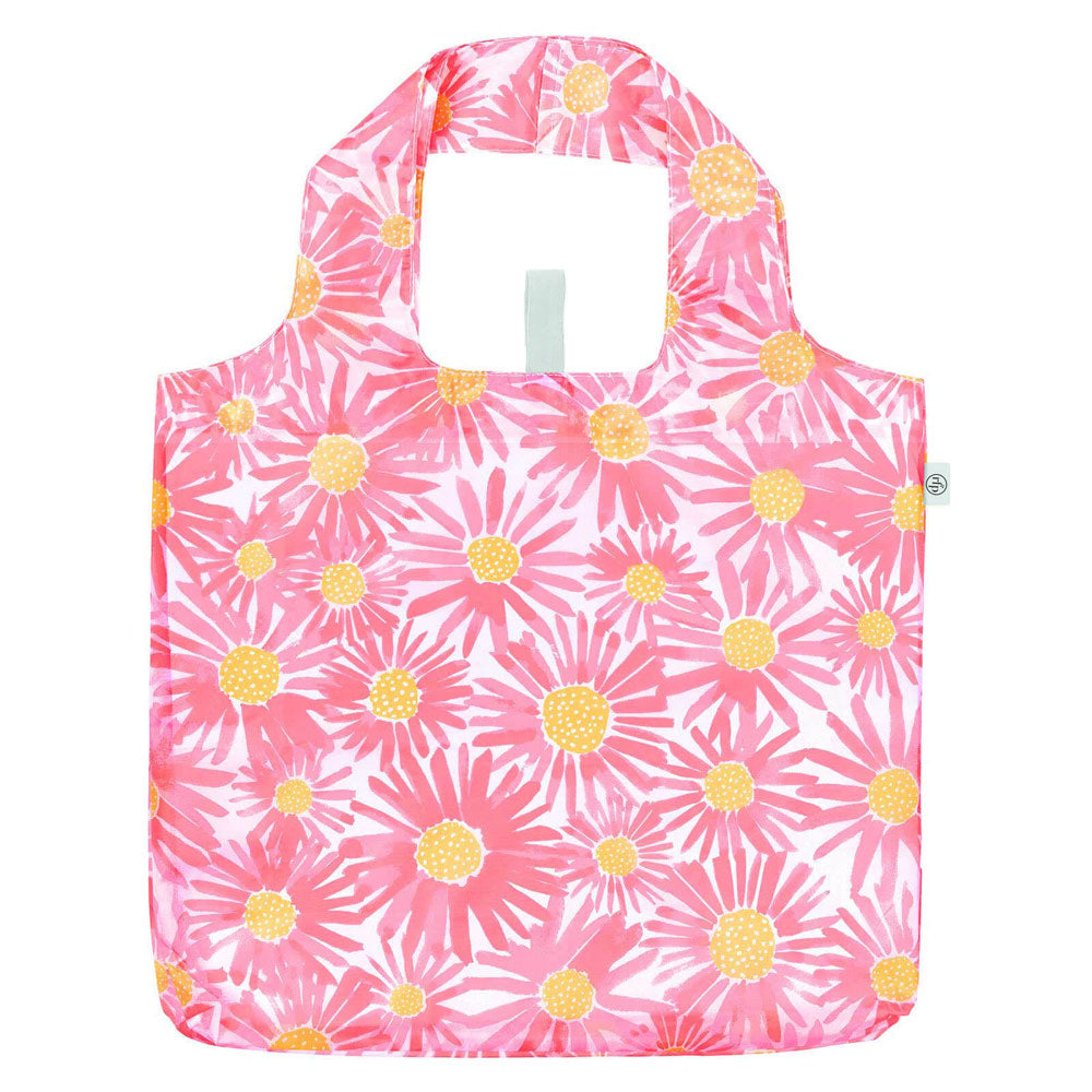 Daisies Blu Reusable Shopping Bag
