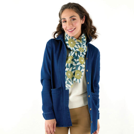 STRAW SUNFLOWER Featherweight Scarf