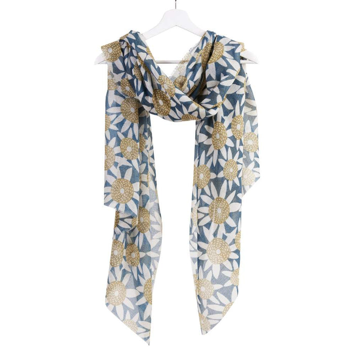 STRAW SUNFLOWER Featherweight Scarf