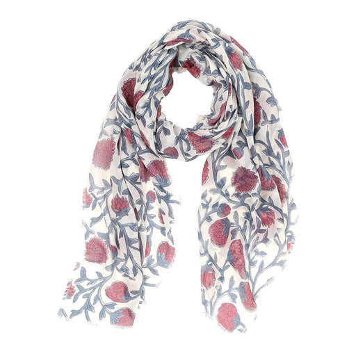 Ainsely Burgundy Featherweight Scarf