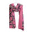 CHRYSANTHEMUM FLOWER Pink Reversible Wrap Scarf