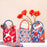 Straw Sunflower Red Reusable Itsy Bitsy Gift Bag
