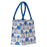 TILLY BLUE GREEN Itsy Bitsy Reusable Gift Bag Tote