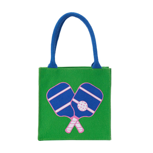 PICKELBALL GREEN Itsy Bitsy Reusable Gift Bag Tote