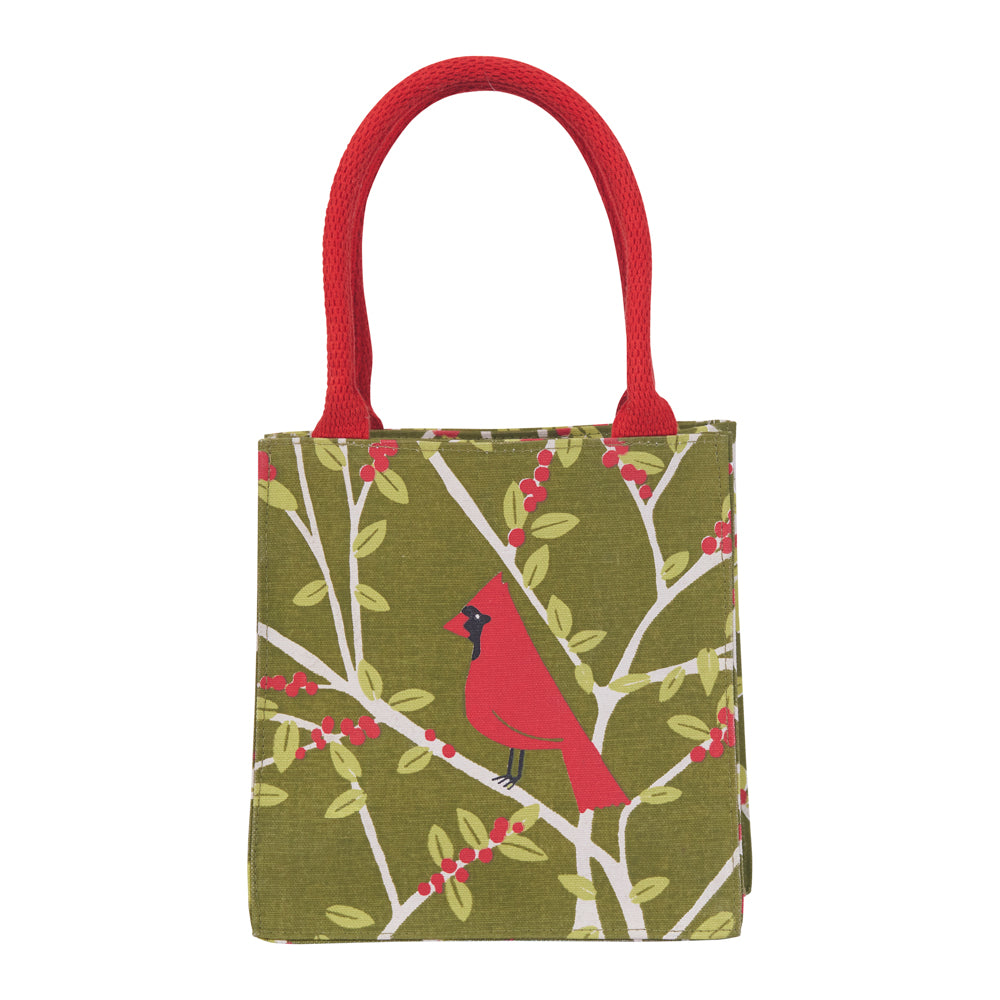 Red Cardinals Reusable Itsy Bitsy Gift Bag