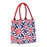 STRAW SUNFLOWER RED Itsy Bitsy Reusable Gift Bag Tote