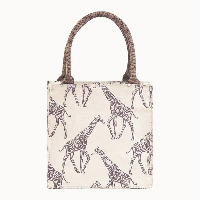 GIRAFFE Itsy Bitsy Reusable Gift Bag Tote