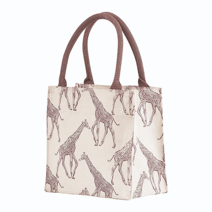 GIRAFFE Itsy Bitsy Reusable Gift Bag Tote