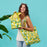 LEMON BLOSSOMS Itsy Bitsy Reusable Gift Bag Tote