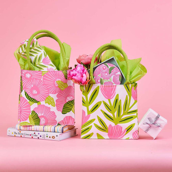 PINK DELIGHT Itsy Bitsy Reusable Gift Bag Tote