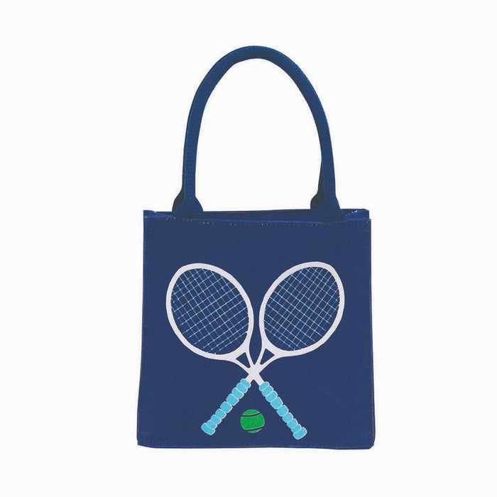 TENNIS NAVY SOLO Itsy Bitsy Reusable Gift Bag Tote