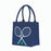 TENNIS NAVY SOLO Itsy Bitsy Reusable Gift Bag Tote