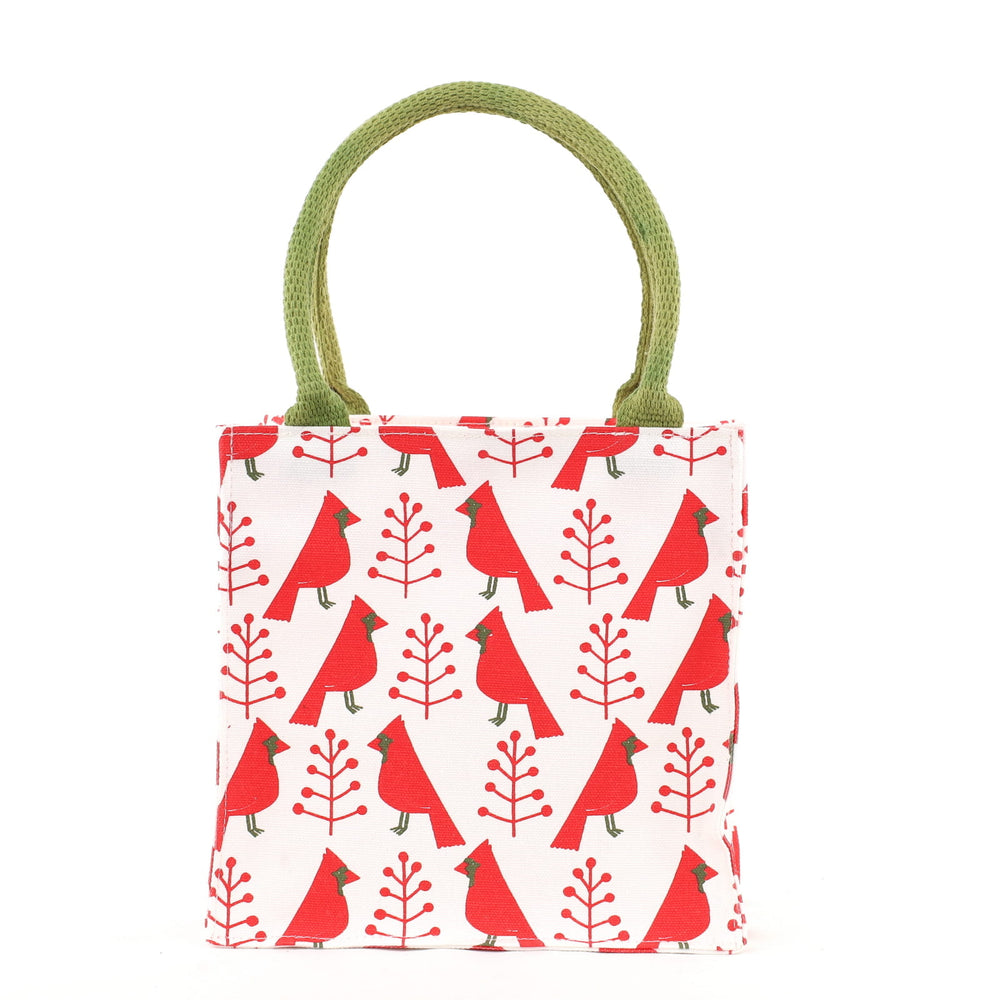 Cardinal & Tree Reusable Itsy Bitsy Gift Bag