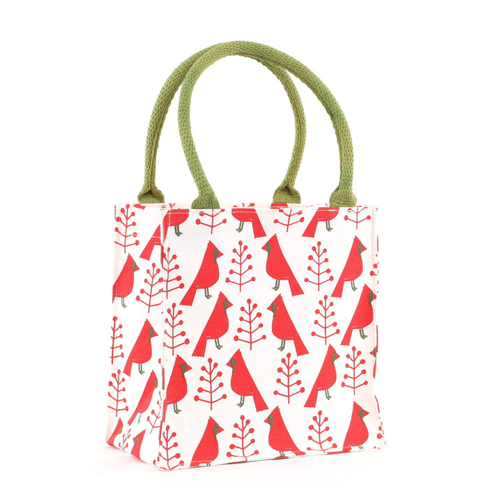 Cardinal & Tree Reusable Itsy Bitsy Gift Bag