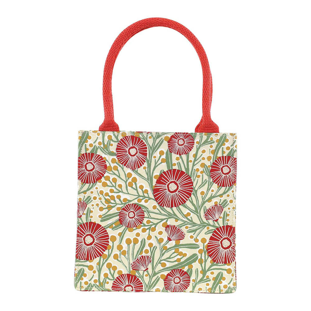 Camellia Bouquet Itsy Bitsy Reusable Gift Bag Tote