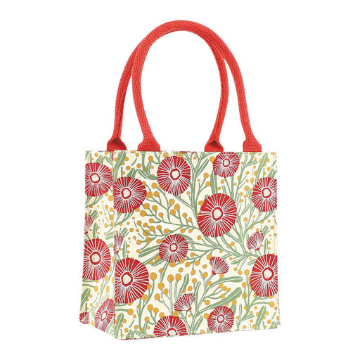 Camellia Bouquet Itsy Bitsy Reusable Gift Bag Tote