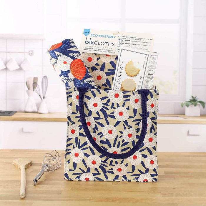 Buttercup Blooms Itsy Bitsy Reusable Gift Bag Tote
