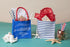 BATEAU STRIPE NAVY Itsy Bitsy Reusable Gift Bag Tote