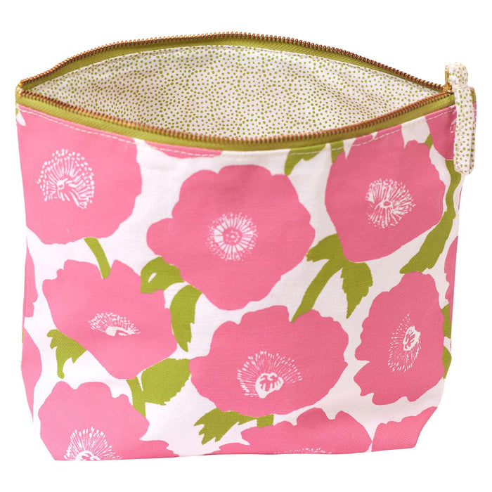 POPPIES PINK Pouch, Large