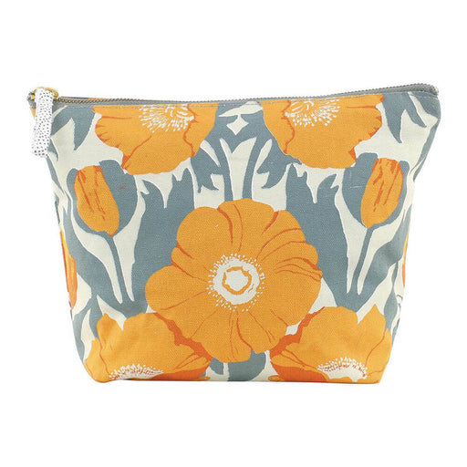 Icelandic Poppies Gold Pouch Large