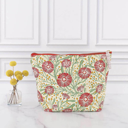 Camellia Bouquet Pouch, Large