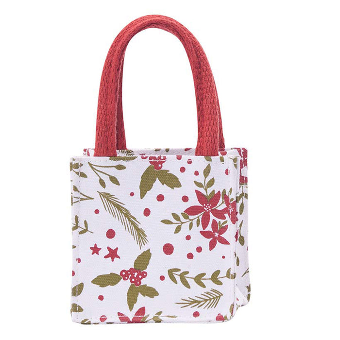 HOLLY Itsy Bitsy Reusable Gift Bag Tote, Small