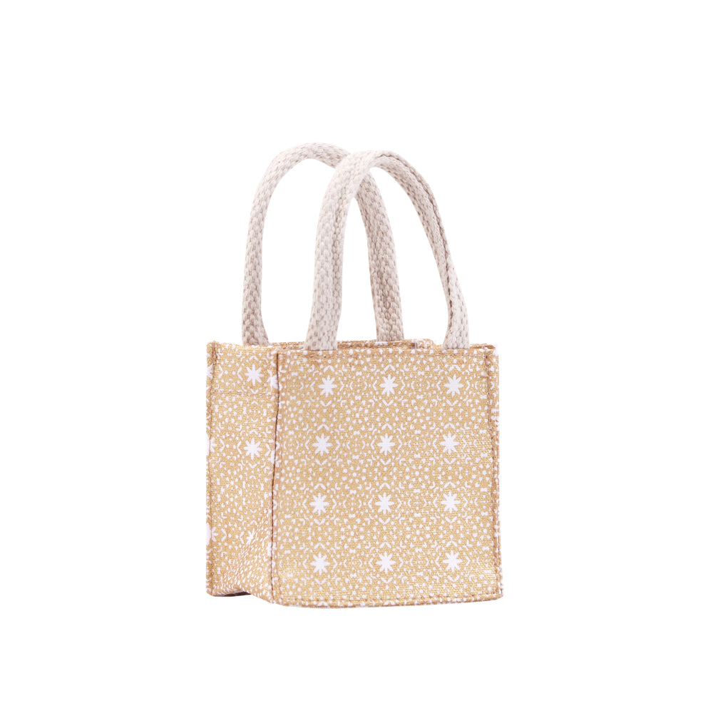 GOLDEN FLAKES Itsy Bitsy Reusable Gift Bag Tote, Small