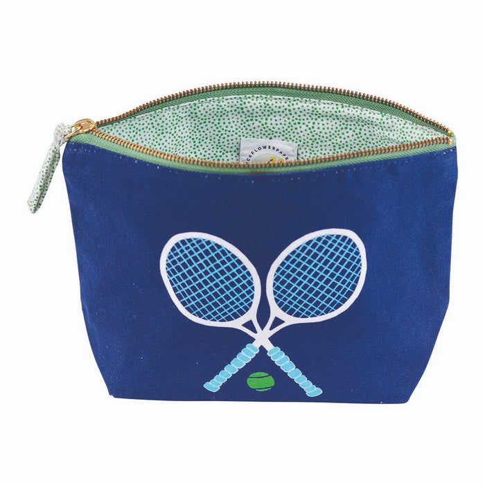 TENNIS NAVY SOLO Pouch, Medium