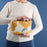 Poppies Gold Pouch, Medium