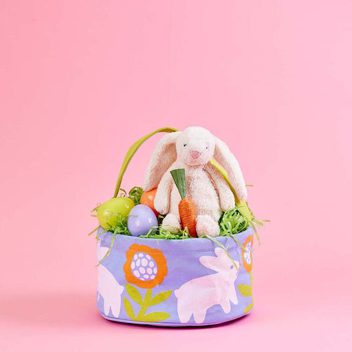 LITTLE HOPPER Reusable Canvas Easter Basket