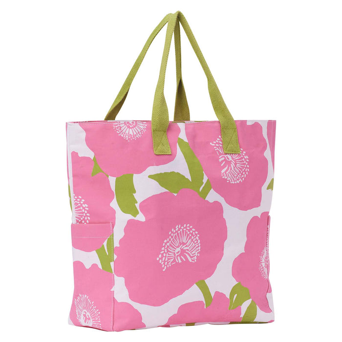 POPPIES PINK Carryall Tote Bag