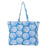 Hydrangea Blue Little Shopper Canvas Tote Bag