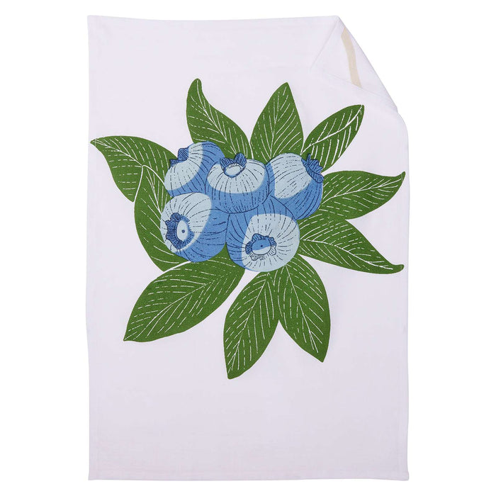 BLUEBERRY BUNCH Cotton Kitchen Towels, Set of 3