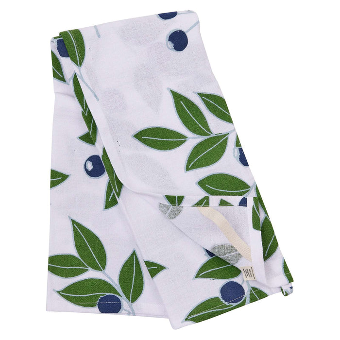 BLUEBERRY BUNCH Cotton Kitchen Towels, Set of 3