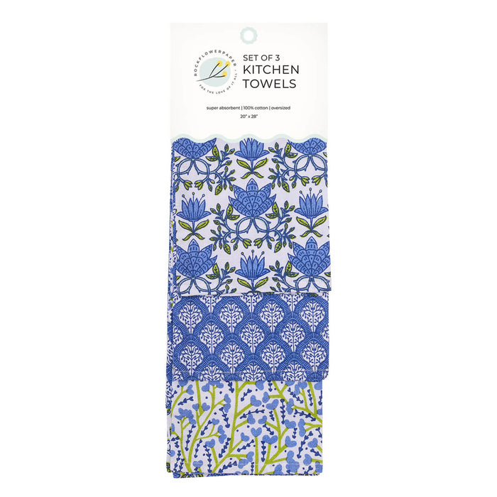 Tilly & Fifer Cotton Kitchen Towels (Set of 3)