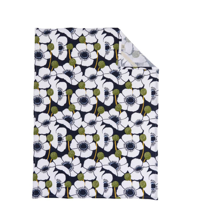 WINDFLOWER Cotton Kitchen Towels, Set of 3