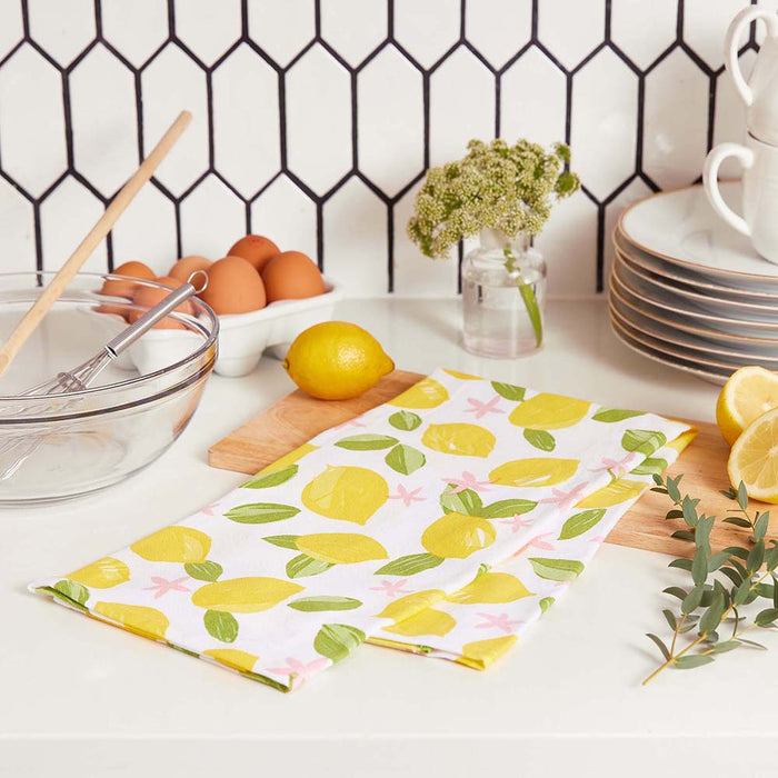 LIMONE Cotton Kitchen Towels, Set of 3