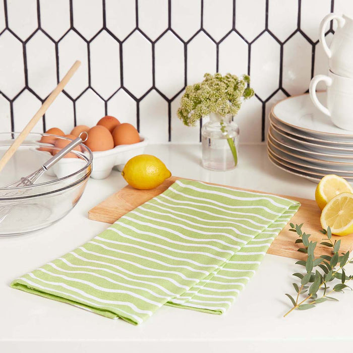 LIMONE Cotton Kitchen Towels, Set of 3 (Available: 01/31/2025)